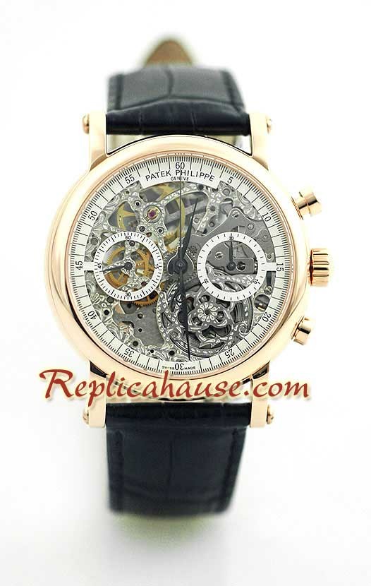 Patek Philippe Gry Complications Skeleton Reloj Suizo