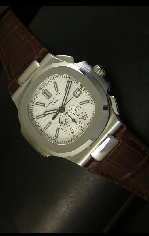 Patek Philippe Nautilus 5980 Correa Marrón - Ultima Edición Réplica Escala 1:1