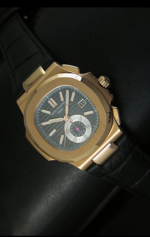Patek Philippe Nautilus 5980 Dial Marrón - Ultima Edición Réplica Escala 1:1