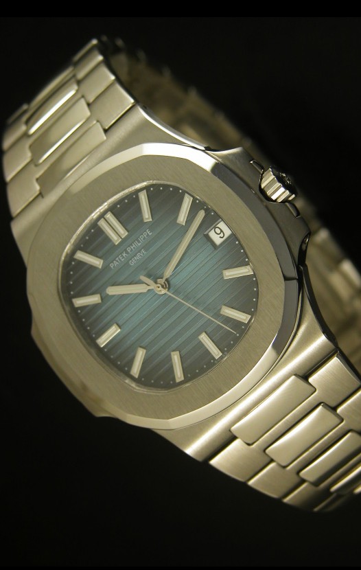 Patek Philippe Nautilus 5711 Reloj Suizo Jumbo color Azul - Ultima Edición Réplica Escala 1:1