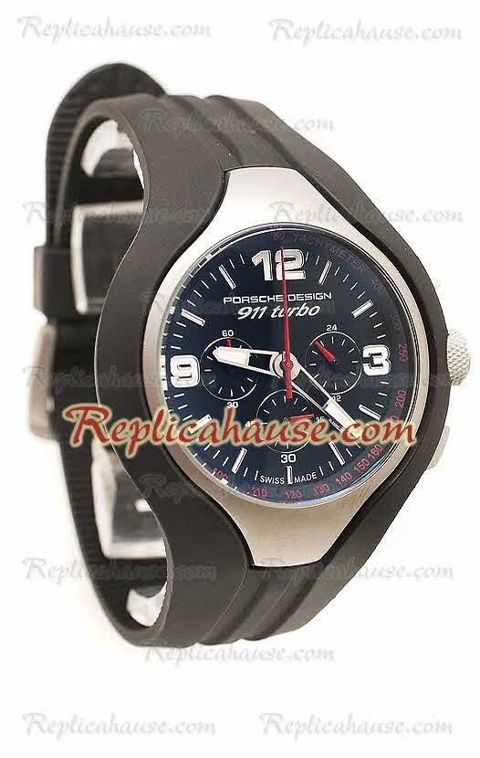 Porsche Design 911 Turbo Speed II Cronógrafo Reloj Réplica
