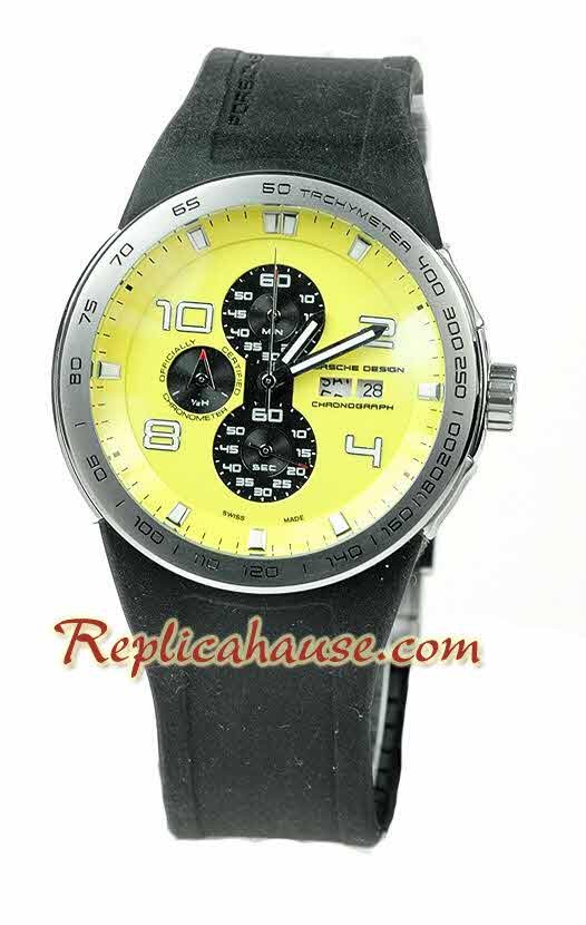 Porsche Design Flat Six P6340 Cronógrafo Reloj Réplica