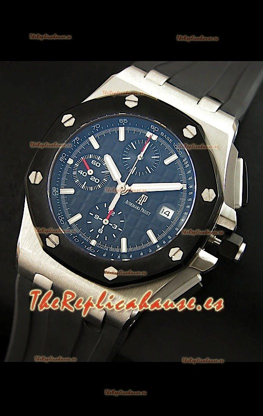 Audemars Piguet Oak Offshore Réplica Suiza – Esfera negra