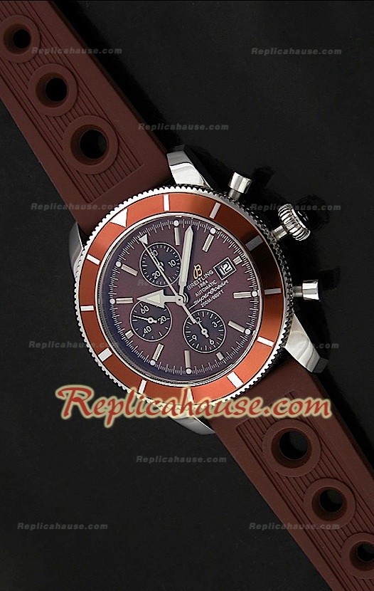 Breitleng Steelfish SuperOcean Heritage Reloj Suizo en Marrón