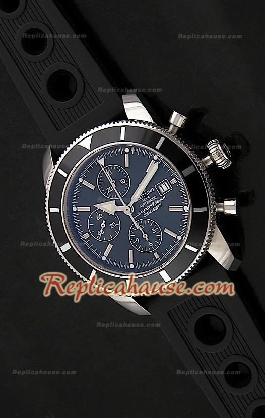 Breitleng Steelfish SuperOcean Heritage Reloj Suizo en Negro 