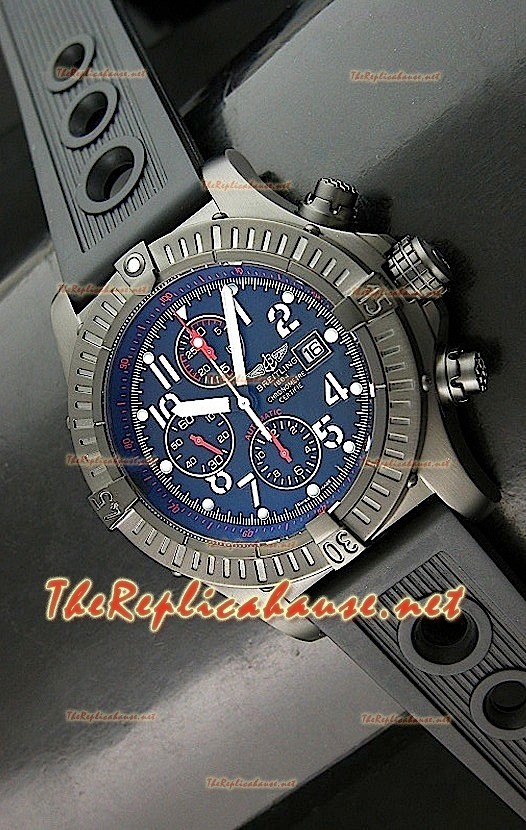 Breitling Avenger Blacksteel Superlume – 1:1 última réplica espejo
