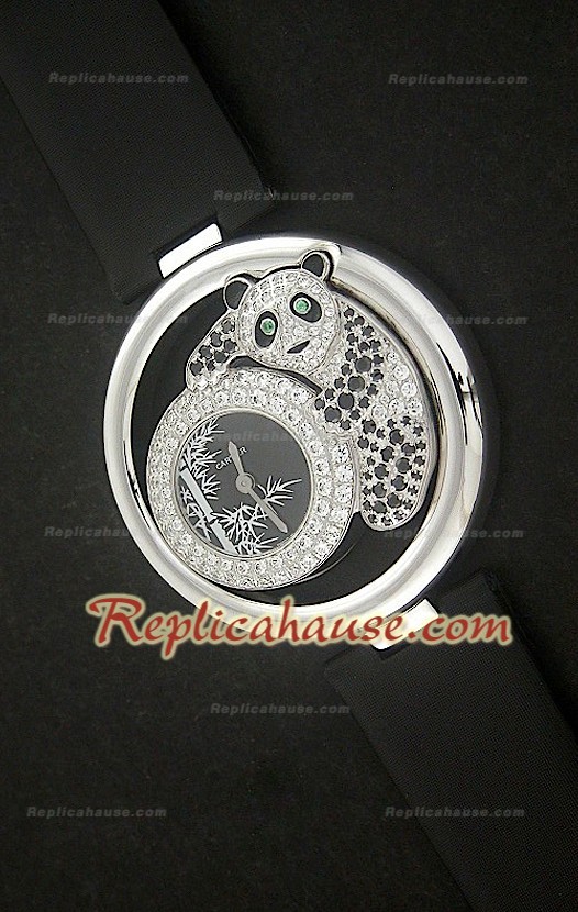 Le Cirque Animalier de Cartier Reproducción Reloj Suizo con Cristales Swarovski Genuinos 