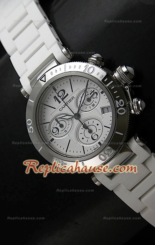 Cartier Pasha Seatimer Reloj Mediano - 37MM