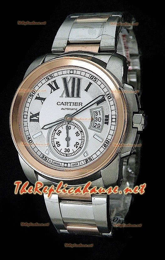 Swiss Calibre De Cartier Reloj Réplica- Última Réplica a Escala 1:1 