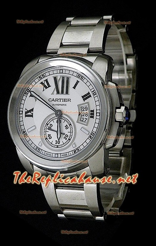 Swiss Calibre De Cartier Reloj Réplica- Última Réplica a Escala 1:1 
