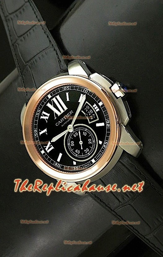 Swiss Calibre De Cartier Reloj Réplica- Última Réplica a Escala 1:1 