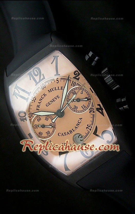 Franck Muller CasaBlanca de PVD con Movimento Suizo 7750