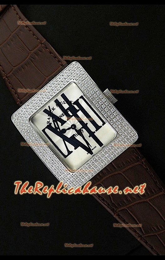Franck Muller enfenity Réplica Reloj Señoras con Números romanos 