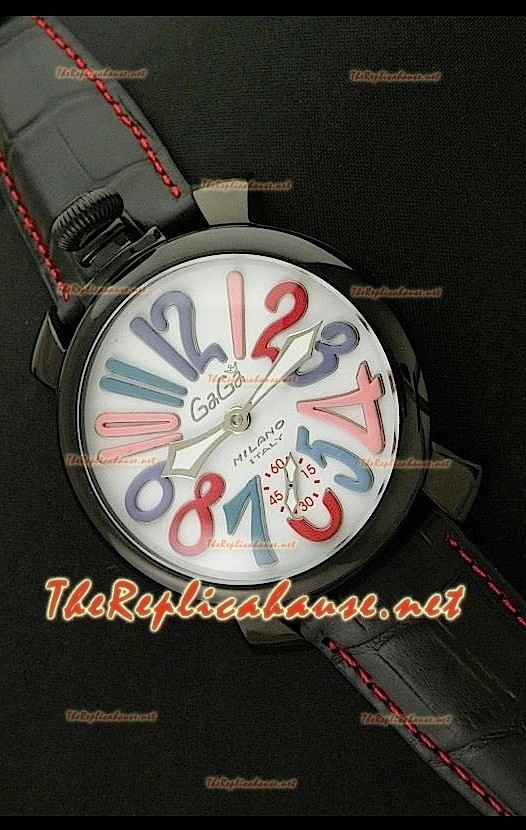 GaGa Milano Reloj manual en carcasa de PVD - 48MM 