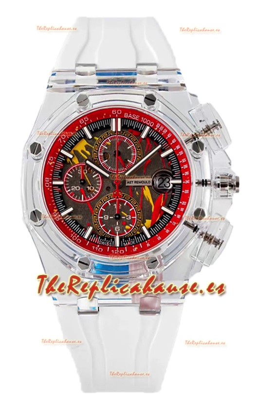 Audemars Piguet Royal Oak Offshore AET Remould LOCHAGOS Caja de Zafiros Reloj Réplica Suiza