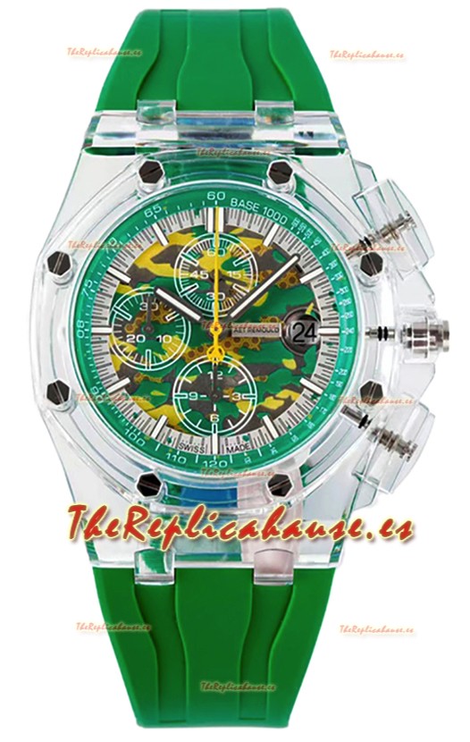 Audemars Piguet Royal Oak Offshore AET Remould CHAMELEON Caja de Zafiros Reloj Réplica Suiza