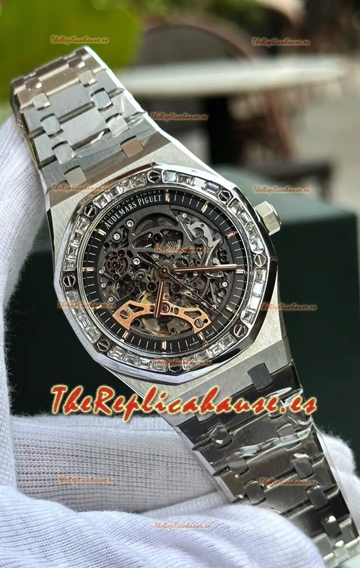 Audemars Piguet Royal Oak Double Balance Wheel Openworked Edition Reloj Réplica Suiza Espejo 1:1