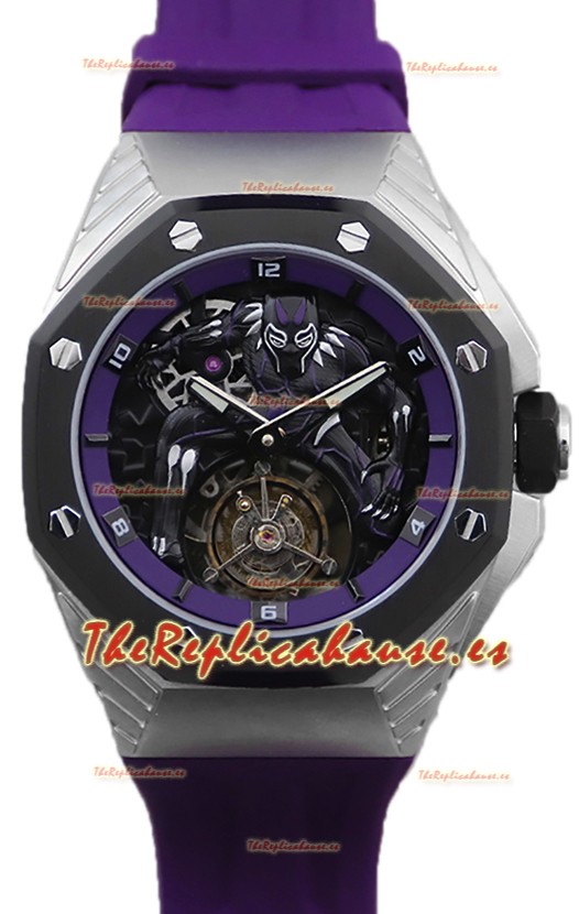Audemars Piguer Royal Oak Flying Tourbillon Titanium "Black Panther" 1:1 Reloj Réplica Suiza 