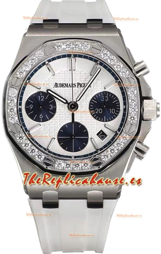 Audemars Piguet Royal Oak Offshore Dial Blanco Chronograph 37MM - Reloj Réplica Suiza 