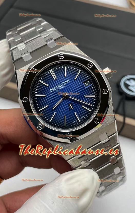 Audemars Piguet Royal Jumbo Oak Extra Thin Réplica Suiza - Reloj Réplica Espejo 1:1 Caja Titanio