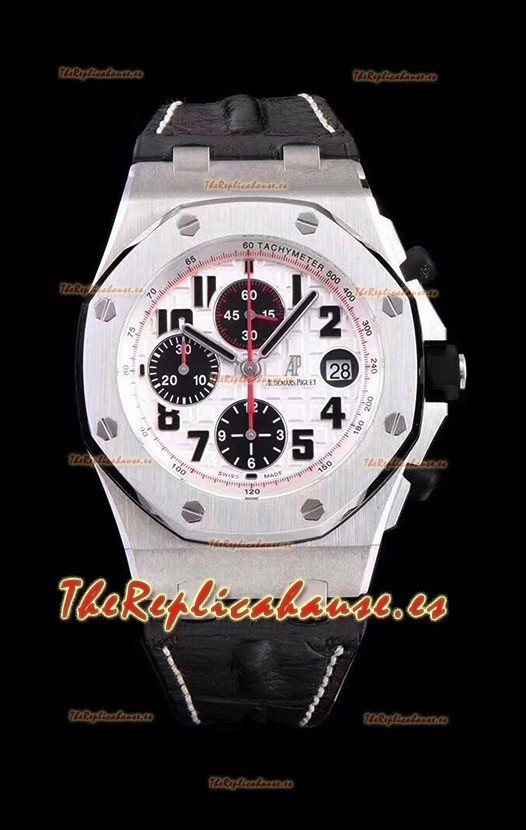 Audemars Piguet Royal Oak Offshore Cronógrafo Panda - Edición Espejo 1: 1 - Versión actualizada con movimiento 3126