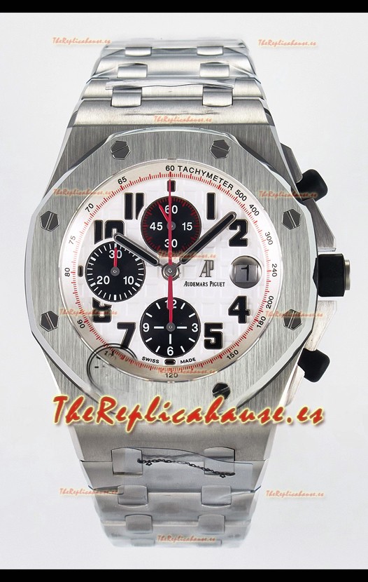 Audemars Piguet Royal Oak Offshore PANDA Chronograph Reloj Réplica Super Clone 1:1 - Acero 904L