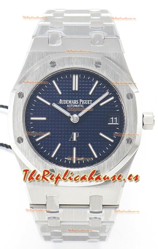 Audemars Piguet Royal 15202 39MM Super Clone Reloj Réplica Suizo en Dial Azul
