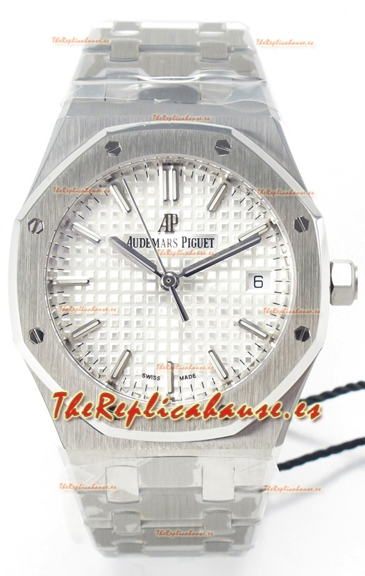 Audemars Piguet Royal 34MM Super Clone Reloj Réplica Suizo en Dial Blanco