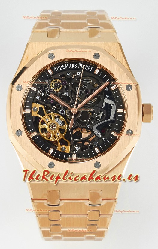 Audemars Piguet Royal Oak Double Balance Wheel Openworked Edition 1:1 Superclone Reloj Réplica