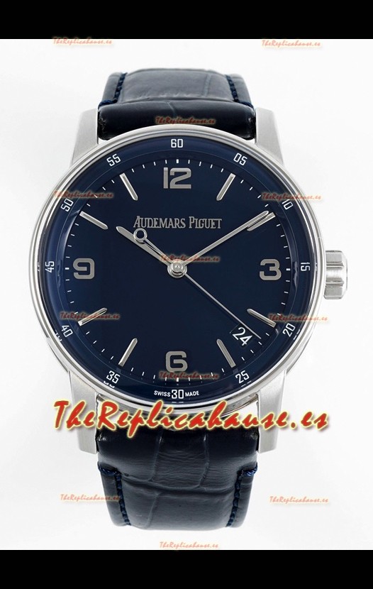 Audemars Piguet CODE 11.59 15210 Dial Azul Réplica Suizo en Caja Acero 904L 41MM
