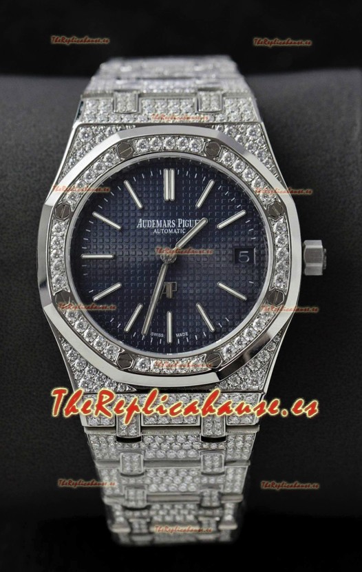 Audemars Piguet Royal Jumbo Oak Extra Thin IECED OUT Réplica Suiza - Reloj Réplica Espejo 1:1 Caja Acero 904L
