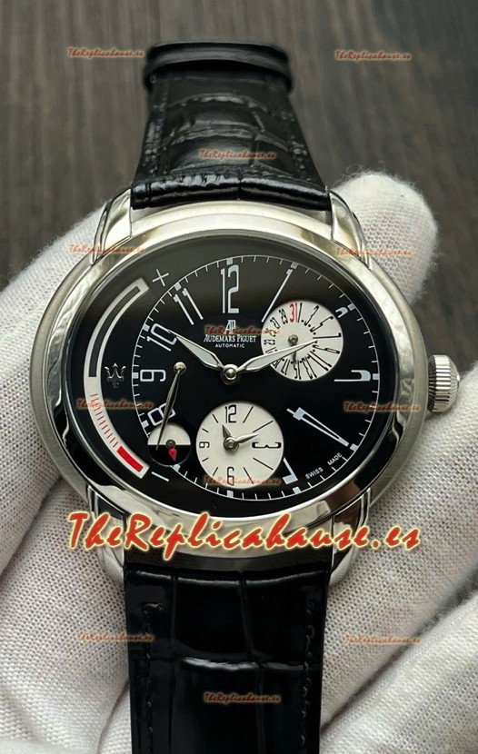 Audemars Piguet Millenary 26150ST Reloj Réplica Suizo, Dial Negro