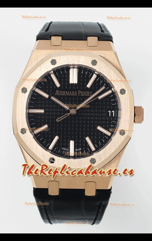 Audemars Piguet Royal Oak 15510OR 41MM, Réplica del Reloj , Dial Rosa, Dorado Negro