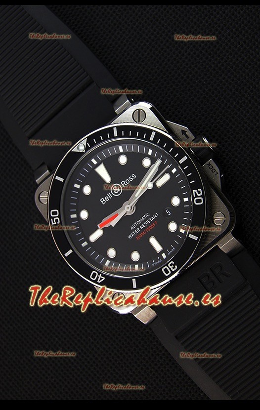 Bell & Ross BR03-92 Reloj Réplica Suizo de Acero versión Buzo a espejo 1:1