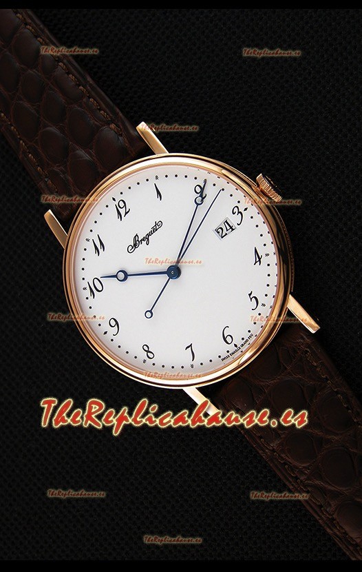 Breguet Classique 5177BA/29/9V6 Reloj en Oro Rosado con Numeros Arábigos