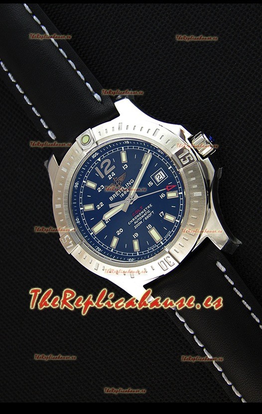 Breitling Chronometre COLT 41 Reloj Réplica Suizo Automático Dial Azul