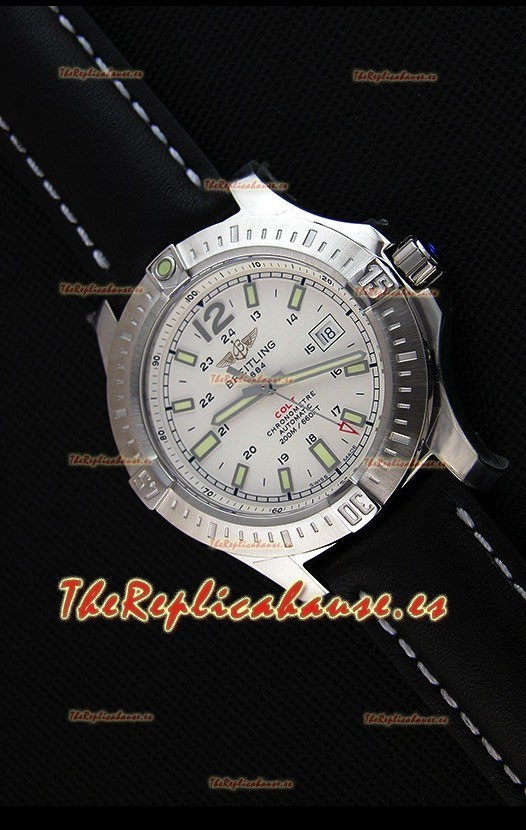 Breitling Chronometre COLT 41 Reloj Réplica Suizo Automático Dial Blanco