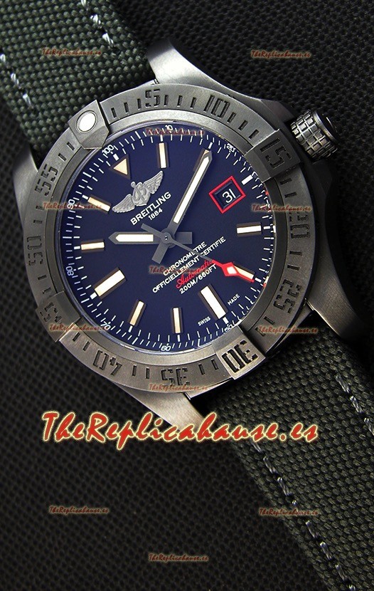Breitling Avenger Blackbird 2018 Reloj Réplica a Espejo 1:1 - Versión Actualizada