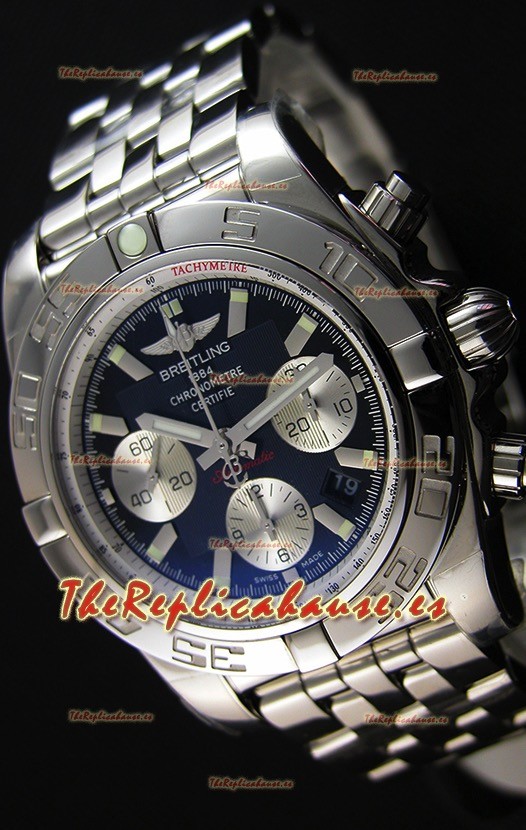 Breitling Chronomat B01 Reloj Réplica Suizo Dial Negro Reloj Réplica Espejo 1:1