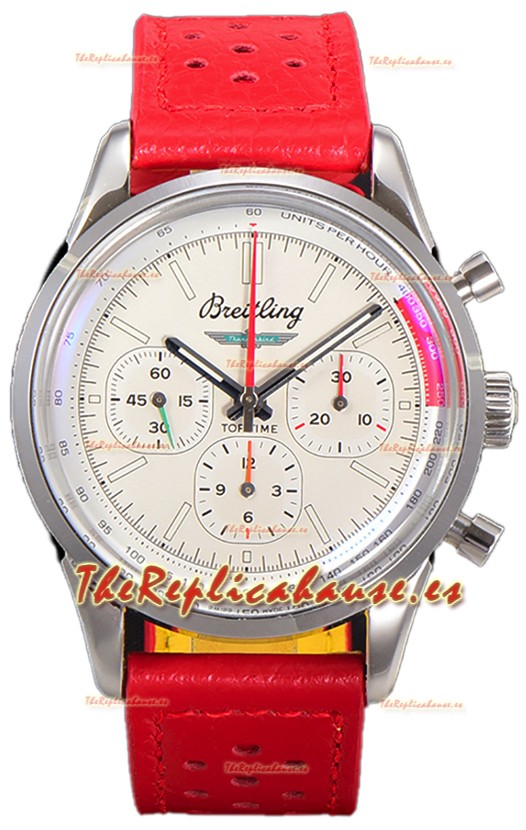 Breitling Top Time B01 Ford Thunderbird Correa Piel Reloj Réplica Suiza Espejo 1:1
