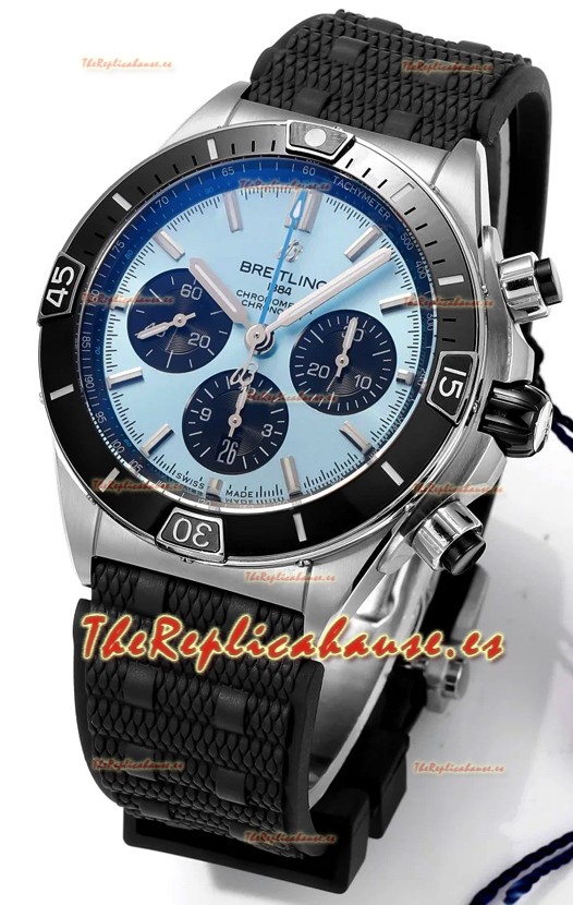Breitling Chronomat B01 42 Edición Suiza Caja Acero 904L Dial Azul Reloj Réplica Espejo 1:1