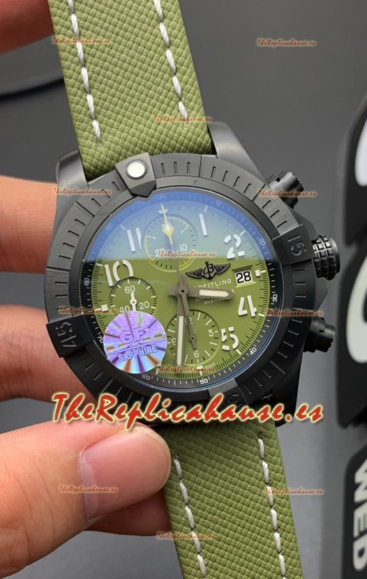 Breitling Avenger Chronograph 45 Night Mission Reloj Réplica Suizo Espejo 1:1