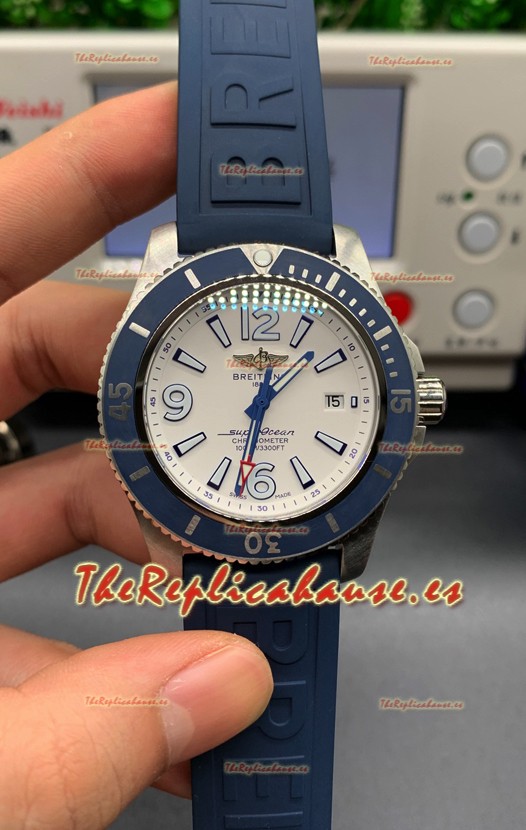 Breitling Superocean Automatic 44 Steel - Dial Azul Réplica Espejo 1:1