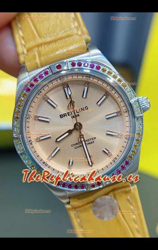 Breitling Chronomat Automatic 36MM Reloj Réplica Suizo Espejo 1:1 Caja Acero