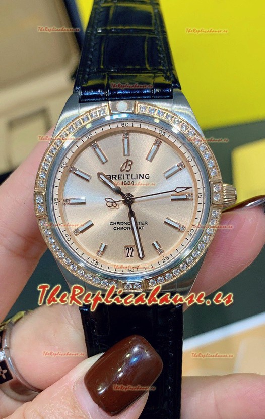 Breitling Chronomat Automatic 36MM Reloj Réplica Suizo Espejo 1:1 Caja Acero