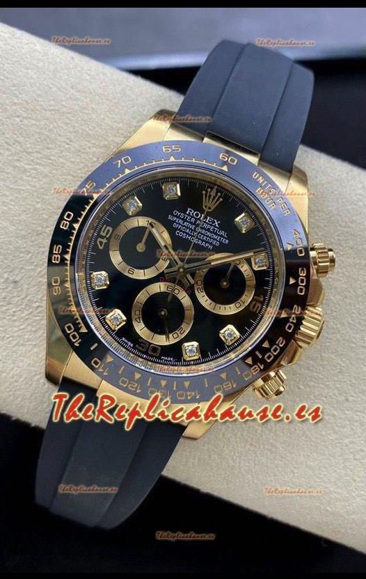 Rolex Cosmograph Daytona M116518LN-0078 Oro Amarillo Movimiento Original Cal.4130 - Reloj Acero 904L
