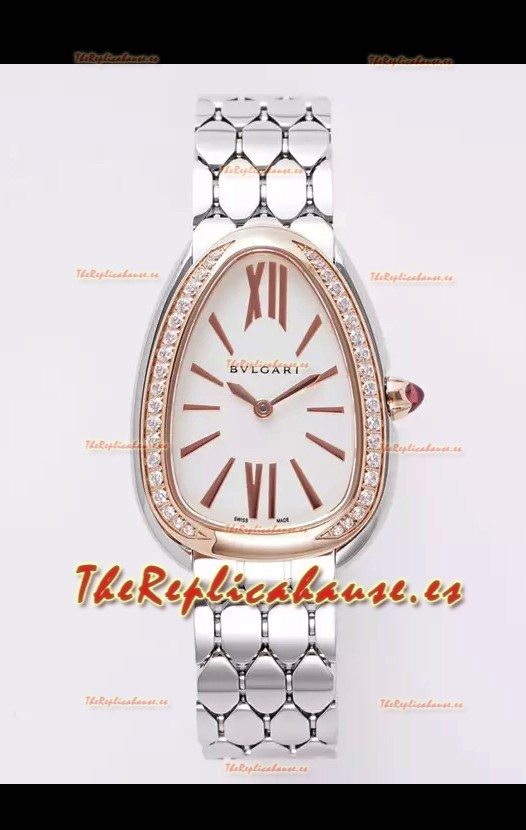 Bvlgari Serpenti Seduttori Edition en Caja Acero Reloj Super Clone