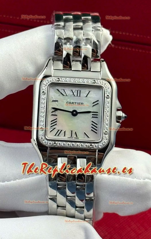 PANTHERE de Cartier Edition 27mm Dial Perla Reloj Suizo Espejo 1:1 Caja Acero