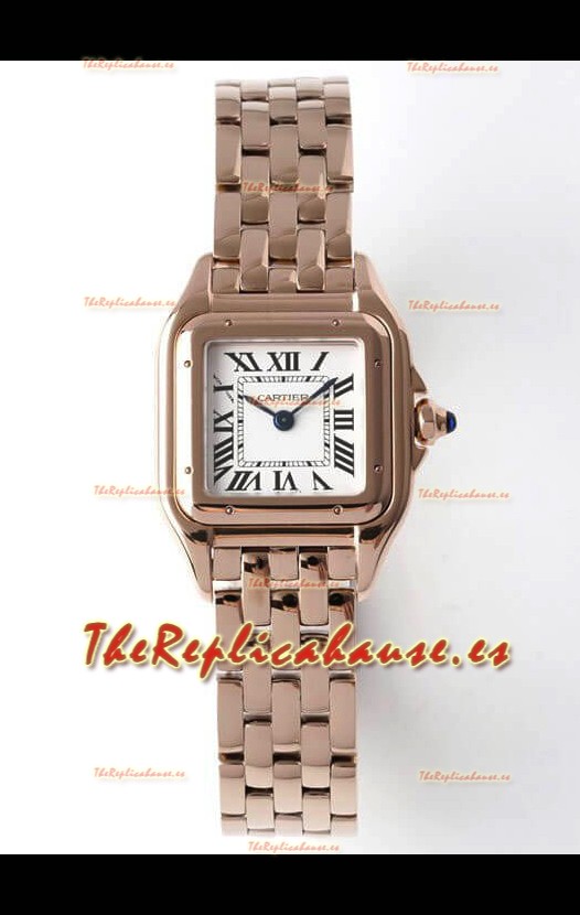 PANTHERE de Cartier Edición 22mm Reloj Suizo Espejo 1:1 Caja Oro Rosado