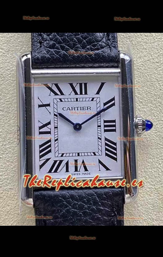 Cartier Tank Solo Reloj Cuarzo Suizo en Caja de Acero - Caja 33MM